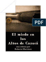 EL MIEDO EN LOS ALTOS DE CAZUCÁ, Por Roberto Martínez PDF