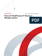 Polycom Resource Manager Operation Guide PDF