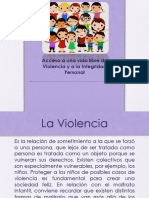 Vida Libre de Violencia Niñez