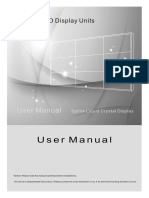 2000 series LCD video wall manual