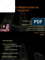 Country Presentation On " Malaysia"