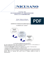 MODULO III EVOLUZIONE Dei MODELLI DI IMPRESA