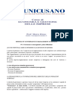 Modulo Iv Governance e Assetti Proprietari PDF