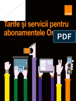 Brosura Abonamentele Orange Tarife Si Servicii 26 August2019
