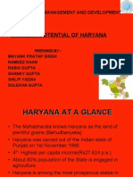 Business Potential of Haryana: Institute of Management and Development