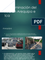 Contaminación del Aire en Arequipa e Ica