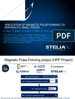1. G. Racineux - Application of Magnetic Pulse Forming to Aeronautic Small Pieces