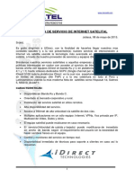 Propuesta de Servicio de Internet Sateli PDF