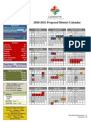Lpss Calendar 2021 | Calendar 2021