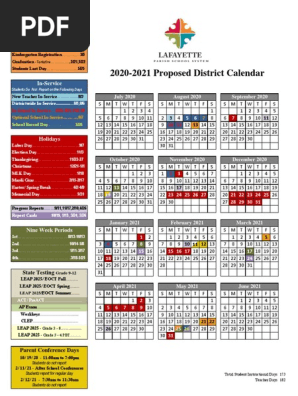 Lpss Calendar 2021 | Calendar 2021