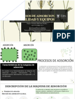 Procesos de Adsorción Exposición