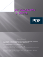 What is Marketing and Public Relations
