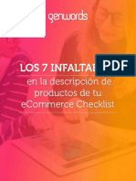 Los 7 Infaltables en La Descripcion de Productos de Tu Ecommerce