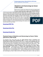Practical Cases in Obstetrics and Gynecology by Kanan Yelikar 2015 05 31 B01K04YXO4 PDF