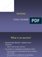 Auction and Its Class