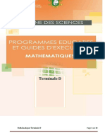 Programme Eductif maths TD CND 2020