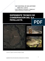 Conservación y Restauración del Sitio Arqueológico Patallaqta