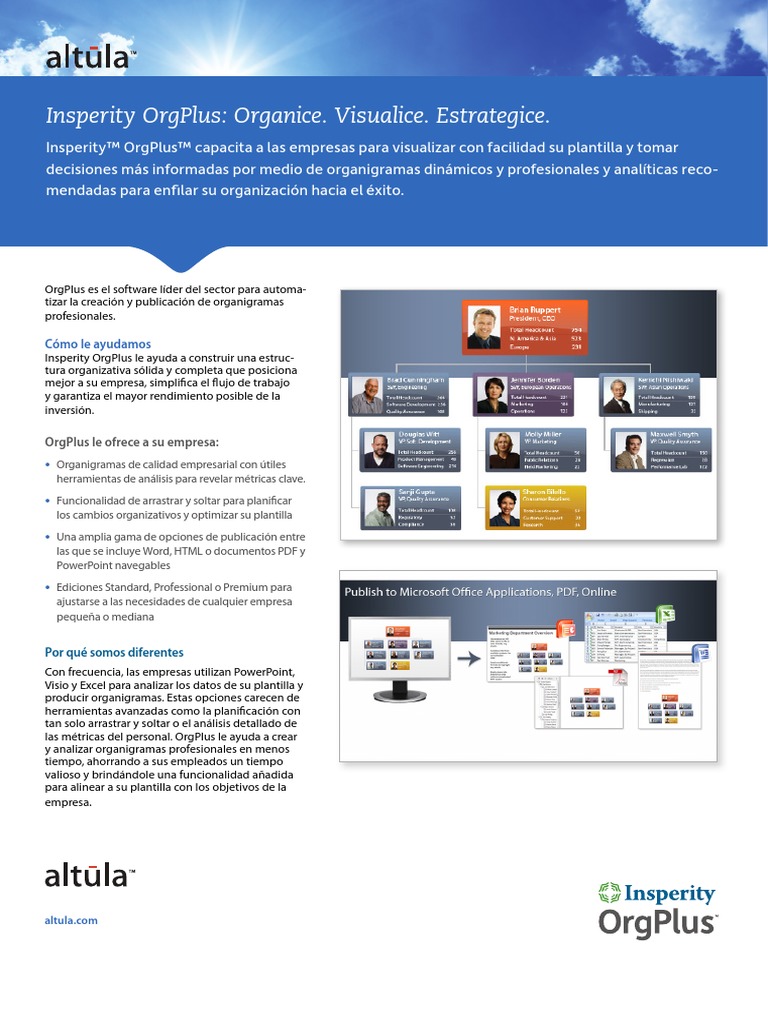 Software OrgPlus para Organigramas Profesionales | PDF | Mac OS ...
