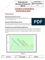 Recuperación primaria, secundaria y terciaria de petróleo