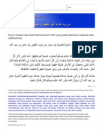 Enam Keutamaan Nabi Muhammad SAW Yang Tidak Diberikan Kepada Nabi Sebelumnya - Agama Adalah Kejujuran PDF