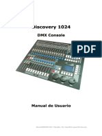 KING KONG 1024 DMX Console Manual de Usuario PDF