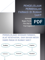 Pengelolaan Perbekalan Farmasi Di Rumah Sakit