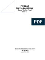 Panduan Portal Student PDF