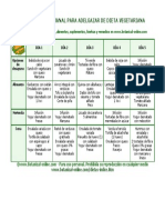 Dieta Vegetarianal Imprimir PDF