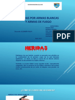 Heridas Por Armas Blancas y Armas de Fuego Final