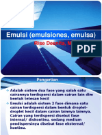 Emulsi (Emulsiones, Emulsa)