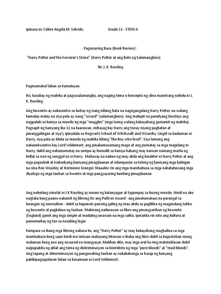 Pagsusuring Basa | PDF