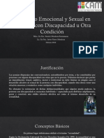 Desarrollo Emocional y Sexual en Alumnos Con Discapacidad