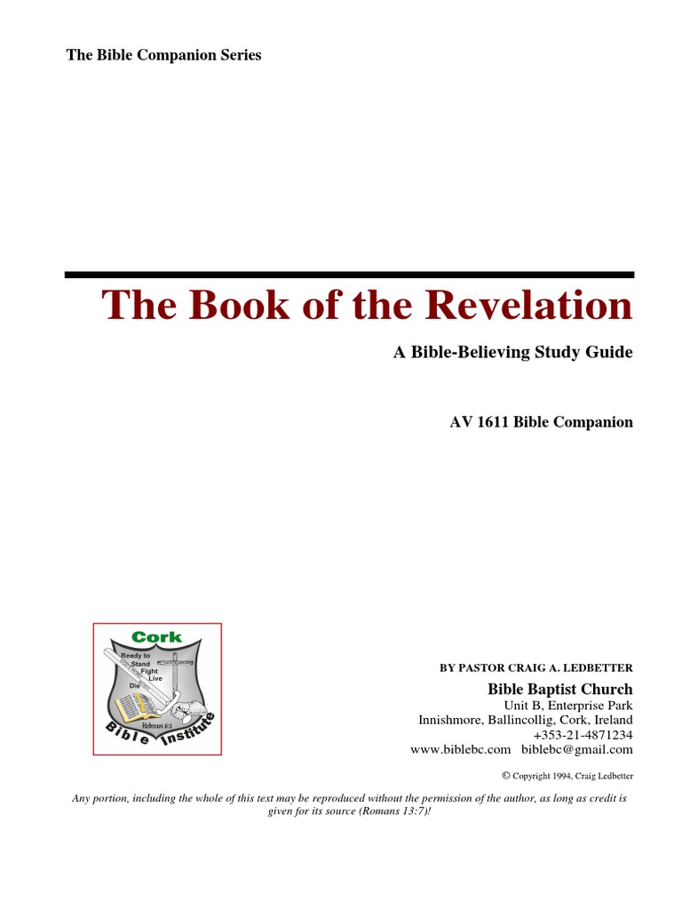 The Book of Revelation Study Student Intro | PDF | Book Of Revelation ...