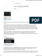 How Microwave Cooking Works