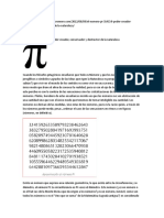 El Número PI 3,14159 - Poder Creador, Conservador y Destructor de La Naturaleza