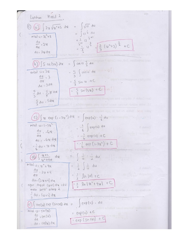 Kunji Jawaban & Cara Modul 2 Matdas 2A | PDF