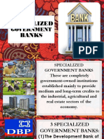 Specialized Government Banks Group 5