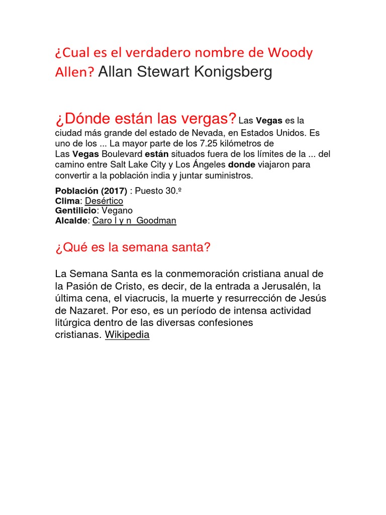 Cual Es El Verdadero Nombre De Woody Allen Cual Es El Verdadero Nombre de Woody Allen | PDF