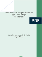 Guide PEC Diabète type 2 en Afrique Sub-Saharienne