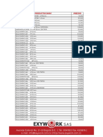 Lista de Precios Shiny 2018 PDF