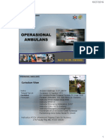 Operasional Dan Mengemudikan Ambulans PDF