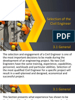 Selection of The Civil Engineers