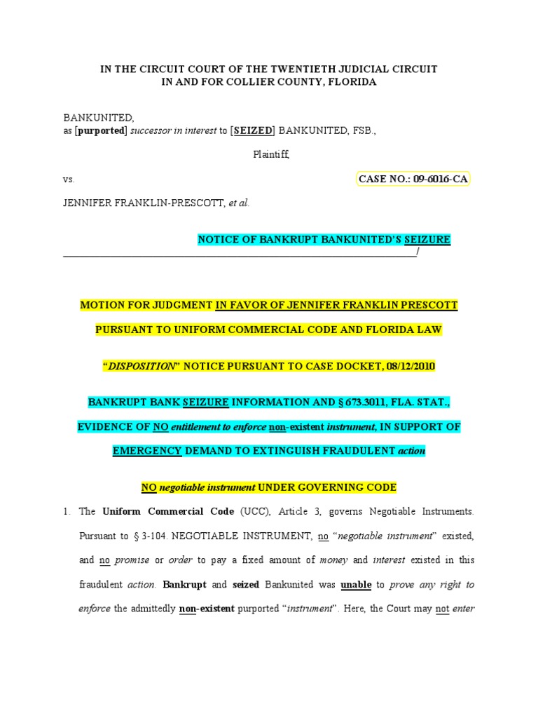 motion-for-judgment-disposed-case-bankunited-vs-prescott-pdf-fiduciary-bankruptcy