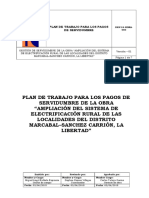 Plan de Trabajo - Pagos de Servidumbre - Marcabal - V1