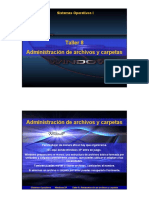 Administracion de Archivos y Carpetas en Windows PDF