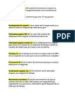 Guía de Física Tercer Pacial