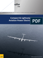 FraunhoferIISB - Brochure - Compact & Lightweight Aviation Power Electronics