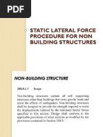 8 Lateral Force Procedure Non Building Structure PDF