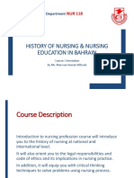 Nursing History Nur 118