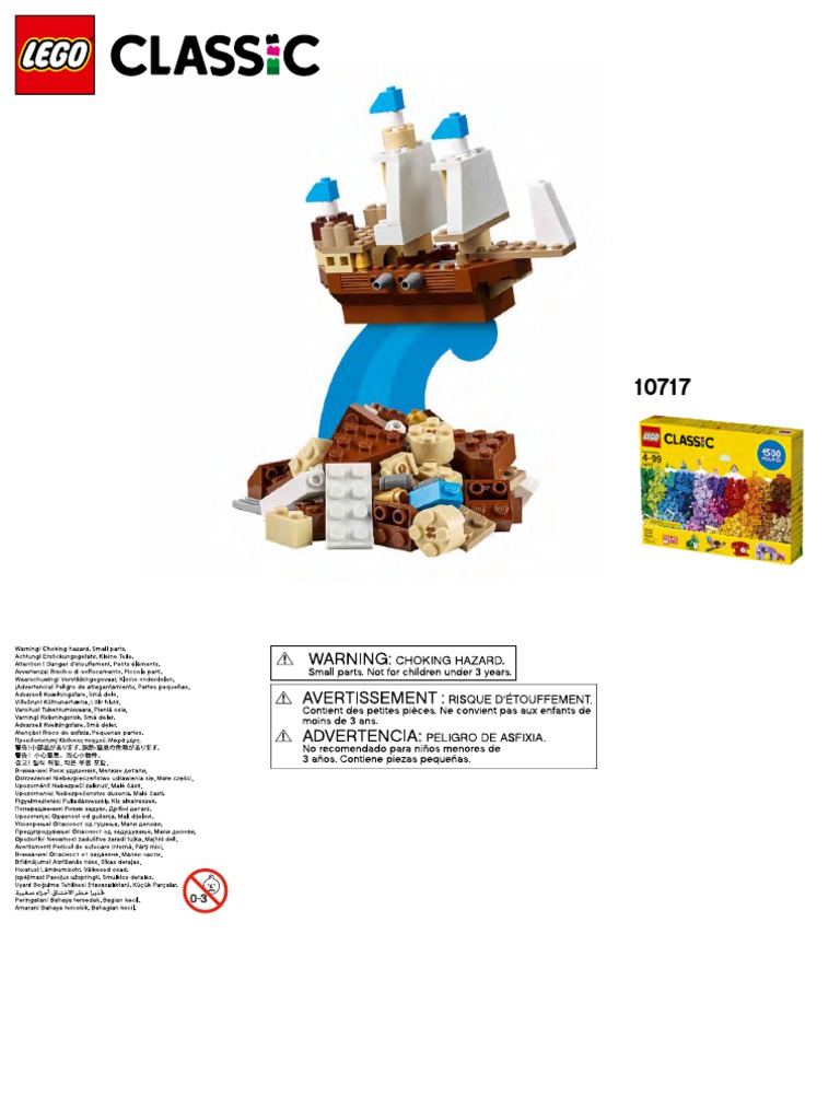 LEGO Classic 10717 BricksBrickBricks Building Instruction Ship PDF PDF